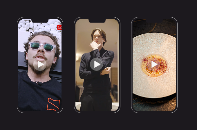 Production de vidéos brand, corporate, snack et publicitaires à destination des réseaux sociaux, des sites web , de la CTV et de la TV